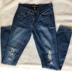 Lucky Brand Distressed Blue Jeans
